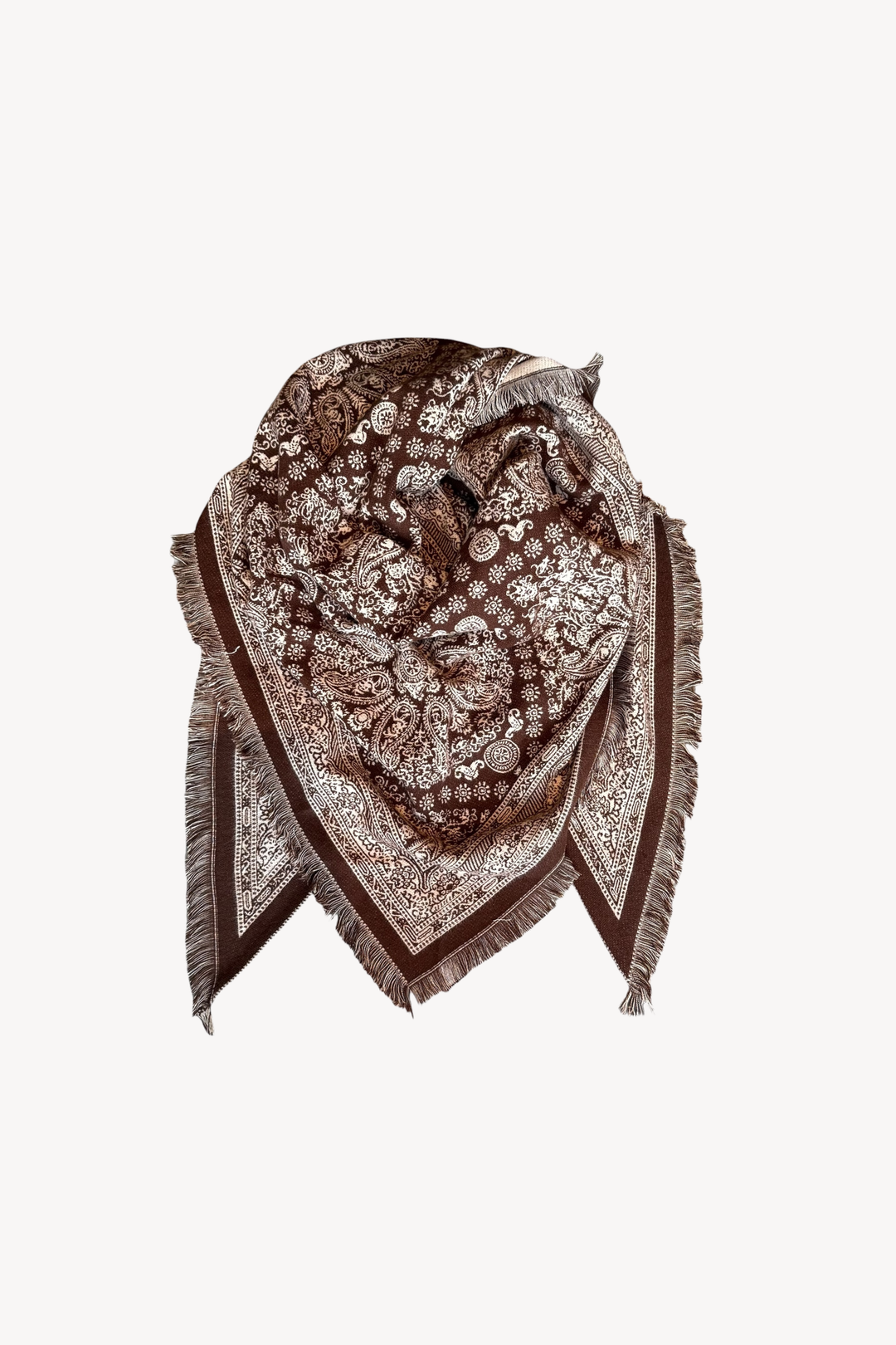 Charlene trekantskjerf paisley