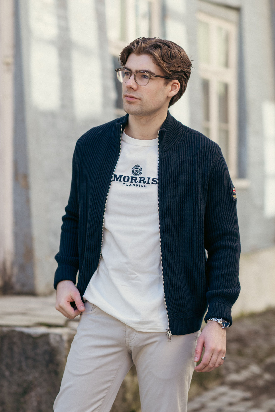 Brenton Zip Cardigan