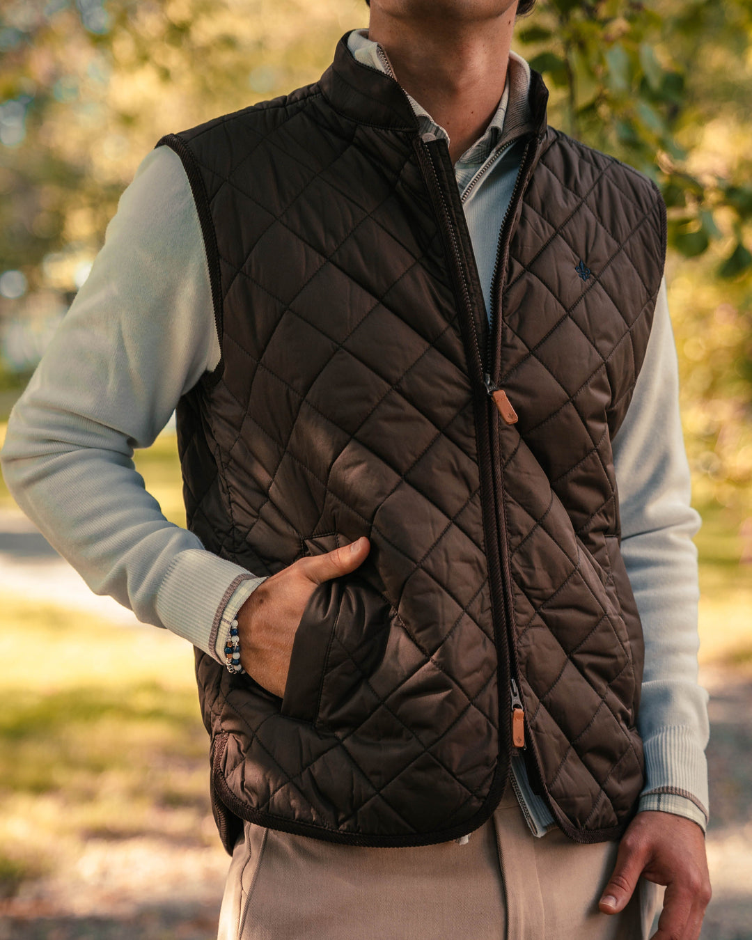 Teddy Quilted Vest