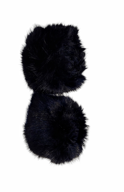 Fuskepels Arm Cuffs Sort