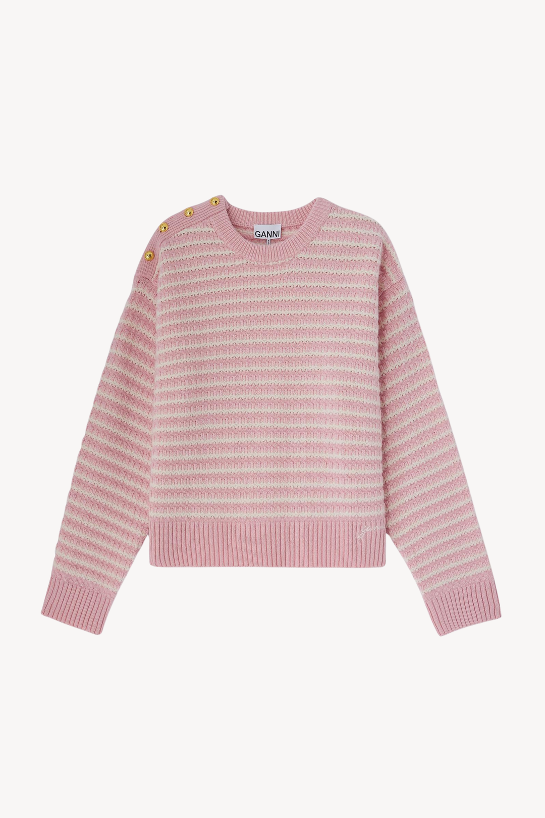 Soft Cotton Wool Mix Crewneck