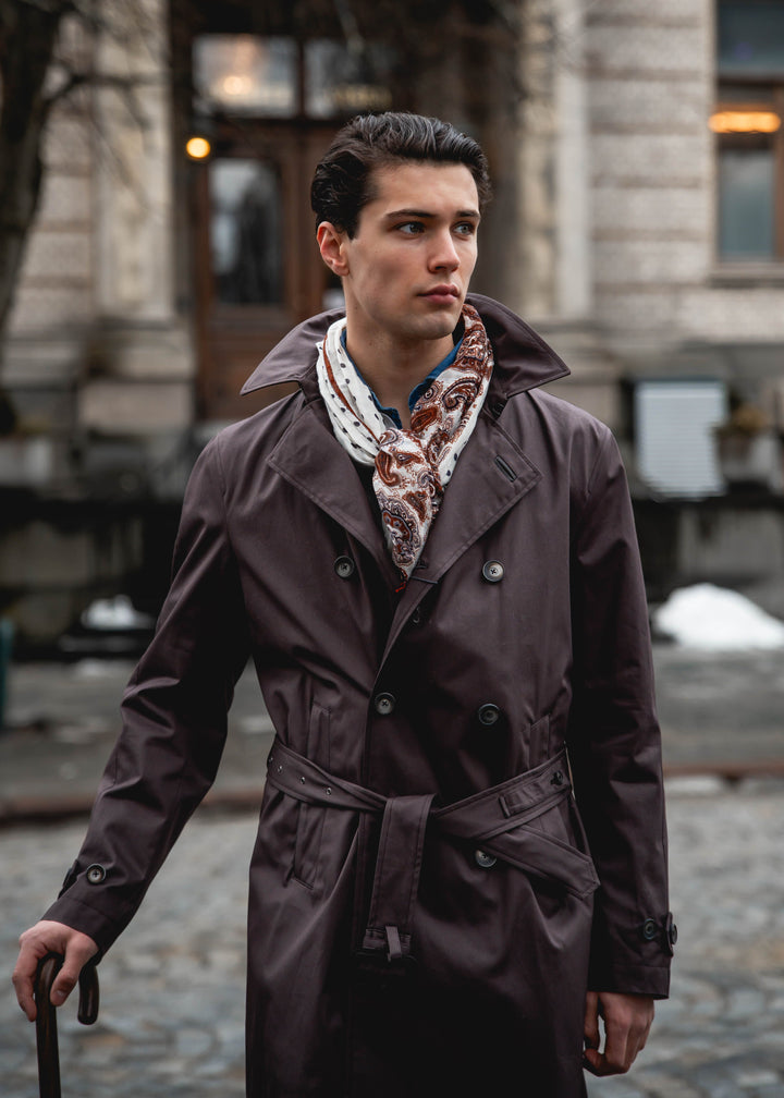 Men`s Woven Raincoat