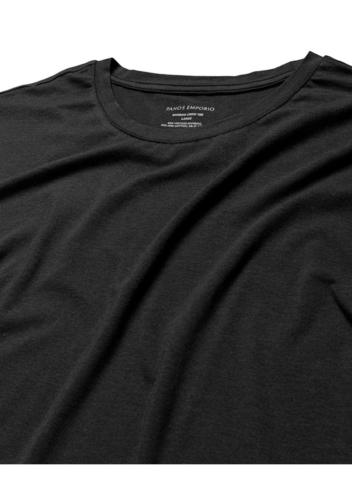 PE BAMBOO/COTTON TEE CREW