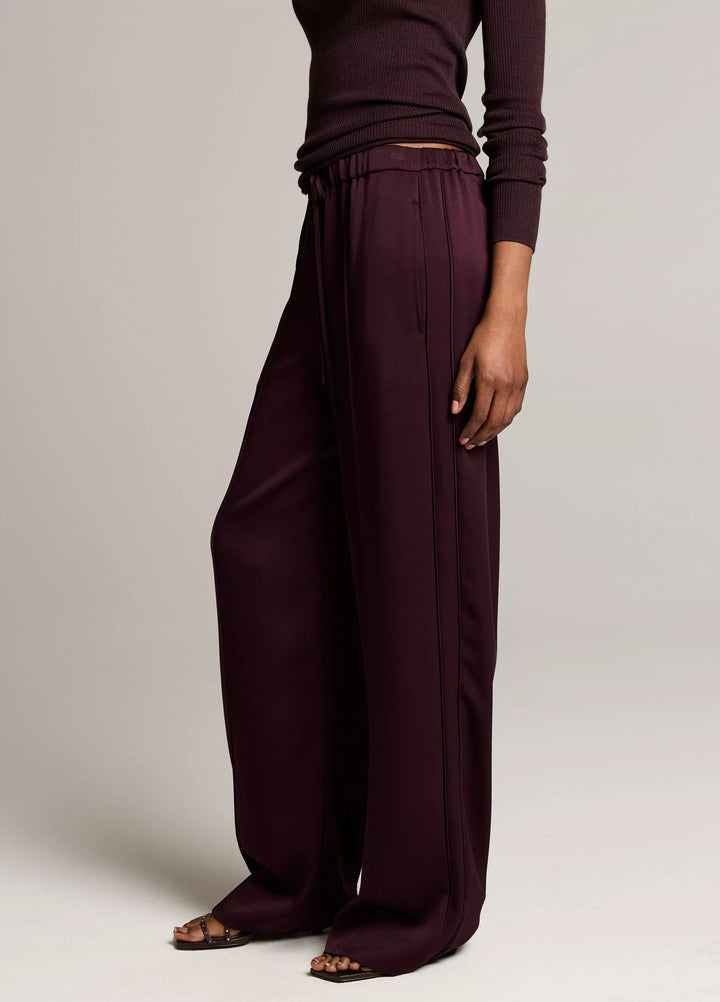MID RISE TAILORED TRIACETATE DRAWSTRING