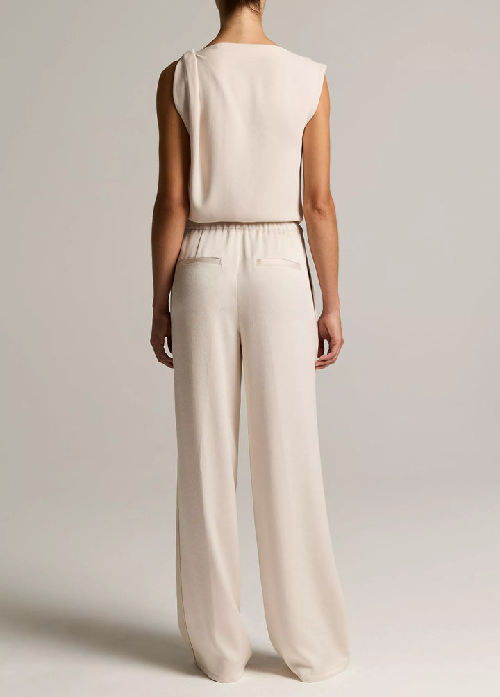 MID WAIST SHINE CREPE PULL ON