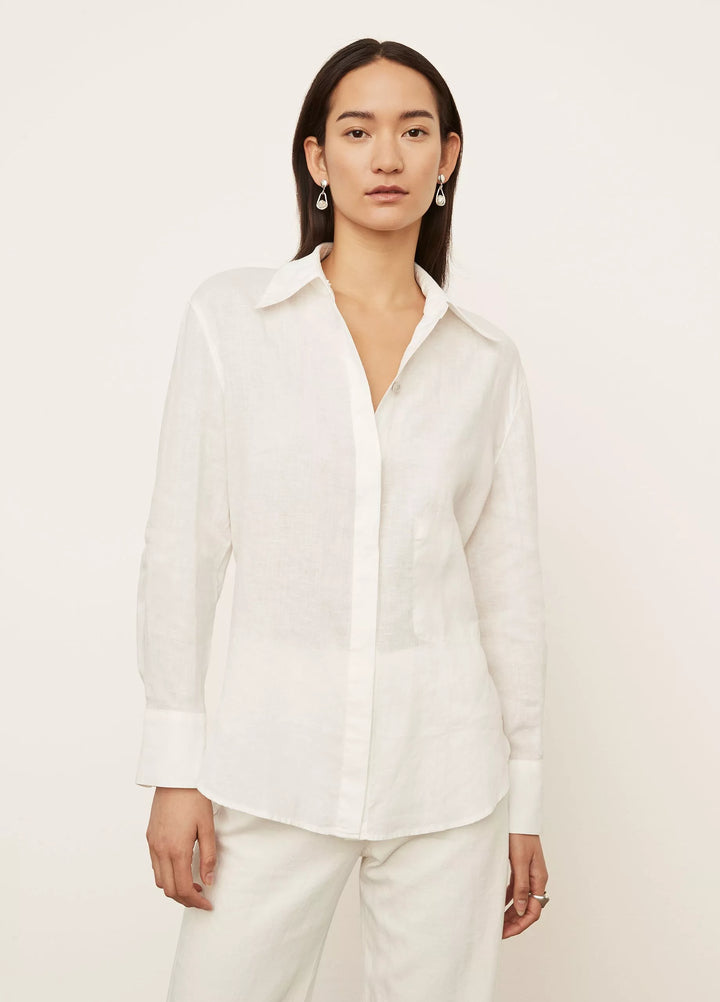 RELAXED L/S BUTTON DOWN
