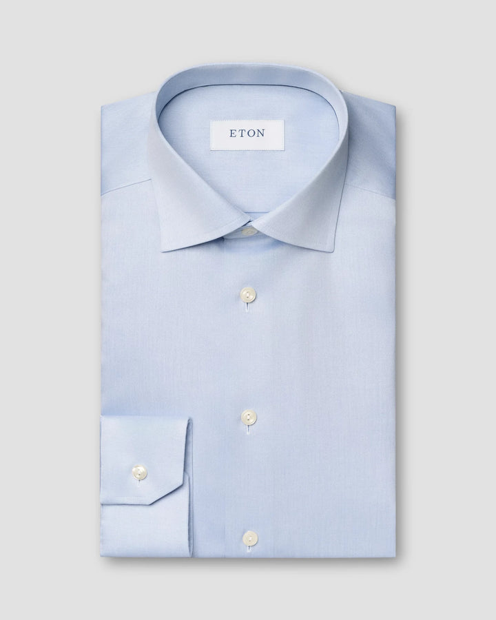 Slim Fit Solid Signature Twill Shirt