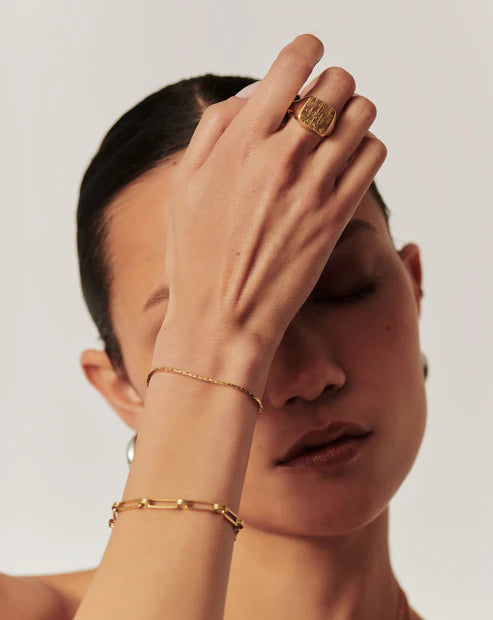 LUCY WILLIAMS COBRA SNAKE CHAIN BRACELET