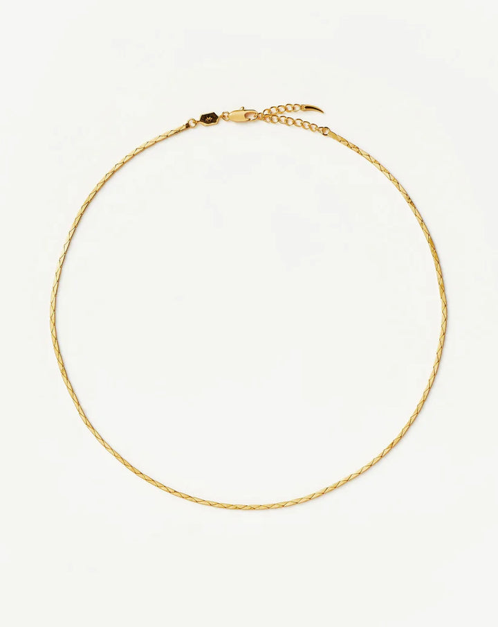 LUCY WILLIAMS COBRA SNAKE CHAIN NECKLACE