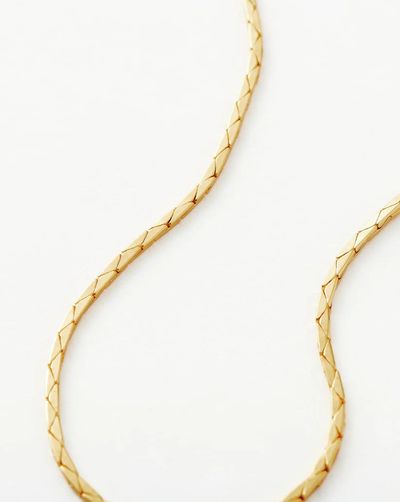 LUCY WILLIAMS COBRA SNAKE CHAIN NECKLACE