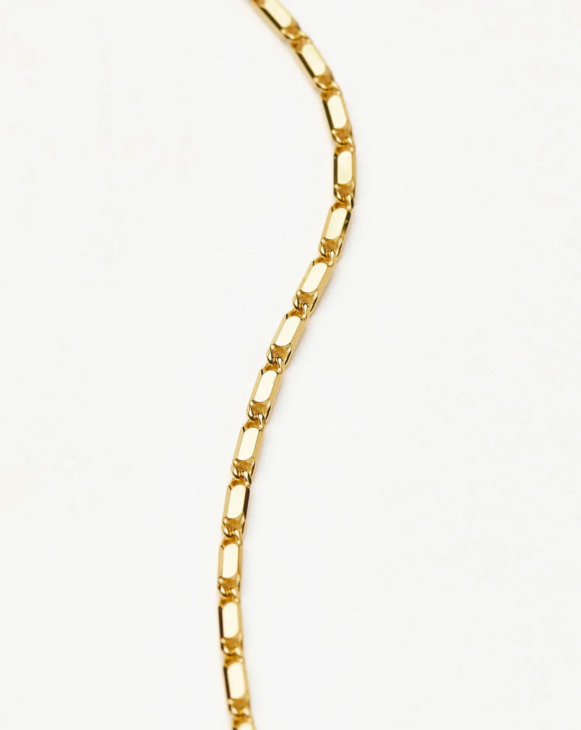 LUCY WILLIAMS HORIZON LINK CHAIN NECKLACE