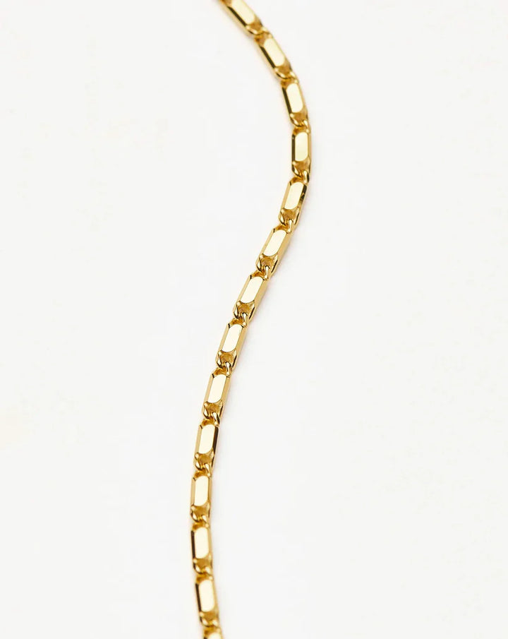 LUCY WILLIAMS HORIZON LINK CHAIN NECKLACE