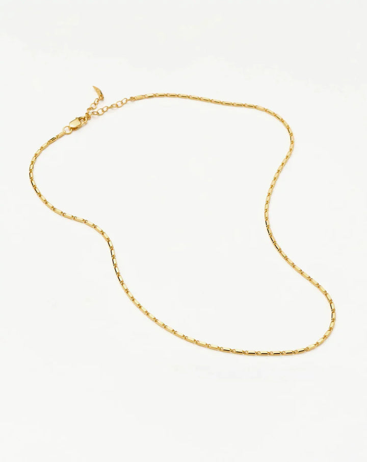 LUCY WILLIAMS HORIZON LINK CHAIN NECKLACE