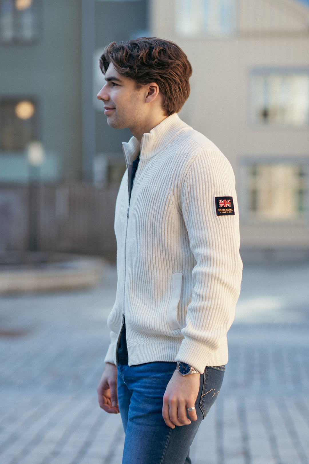 Brenton Zip Cardigan