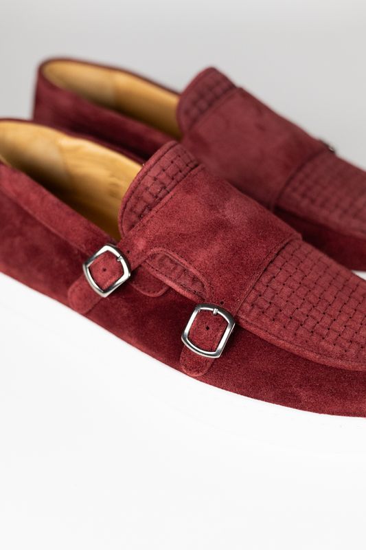 Monk strap sneaker