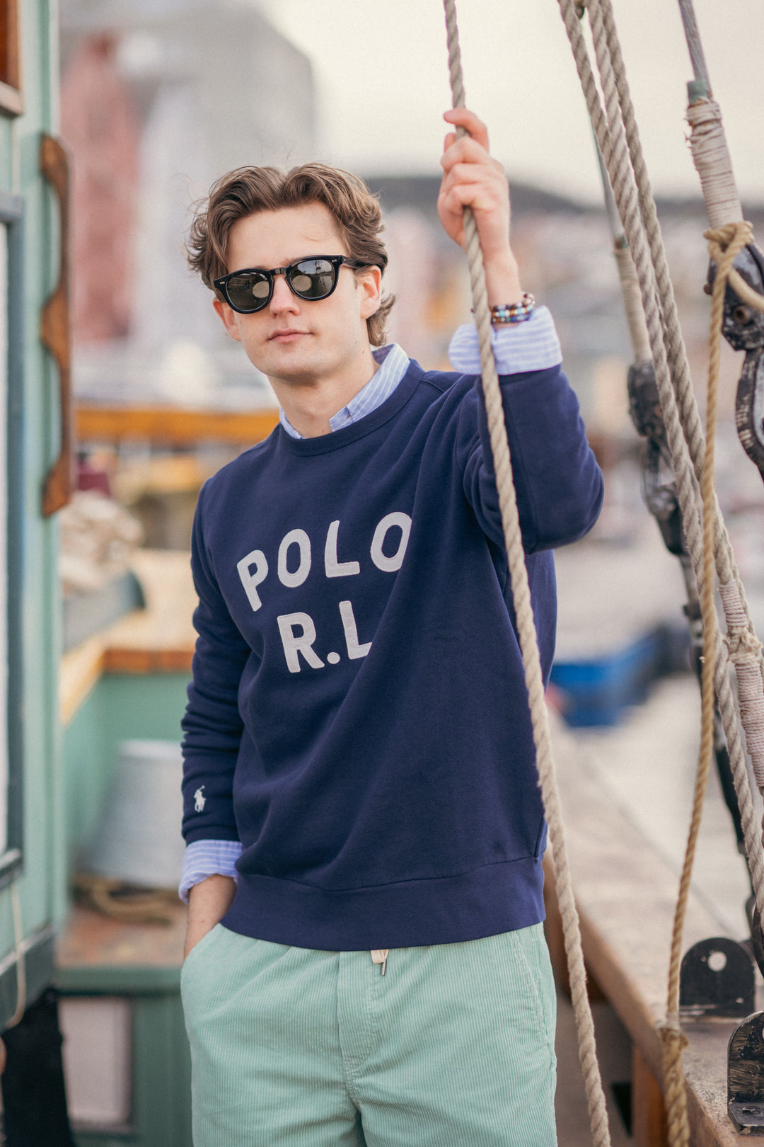 KNIT-SWEATSHIRT