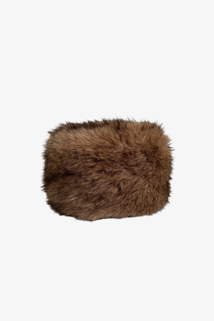 Fluffy Isabella hatt fuskepels