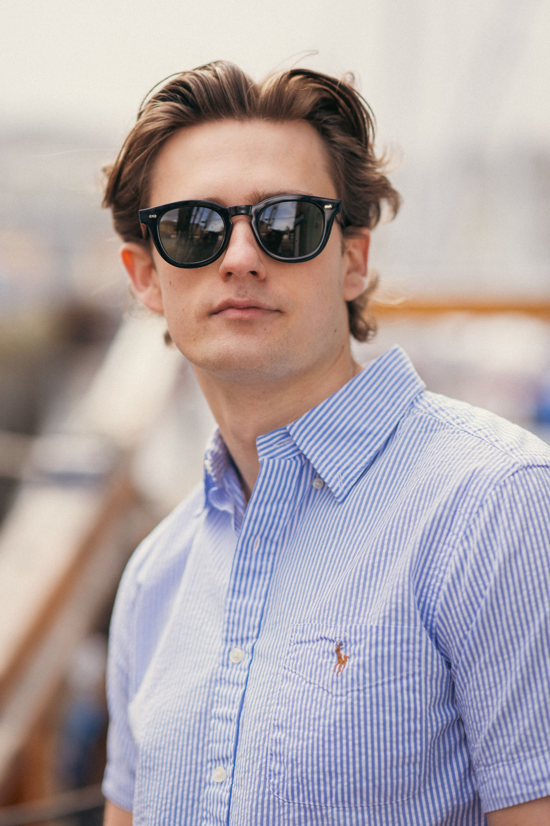 Seersucker Sport Shirt