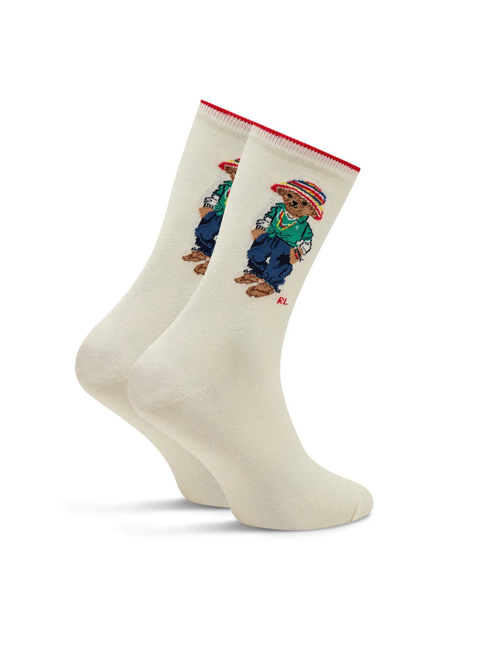 POLO RALPH LAUREN POLO BEAR CREW SOCKS