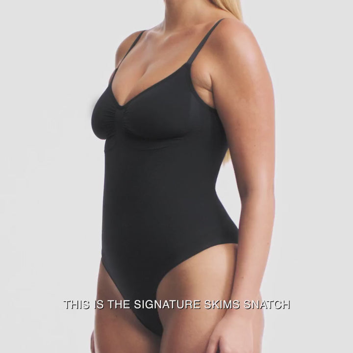 SEAMLESS SCULPT THONG BODYSUIT