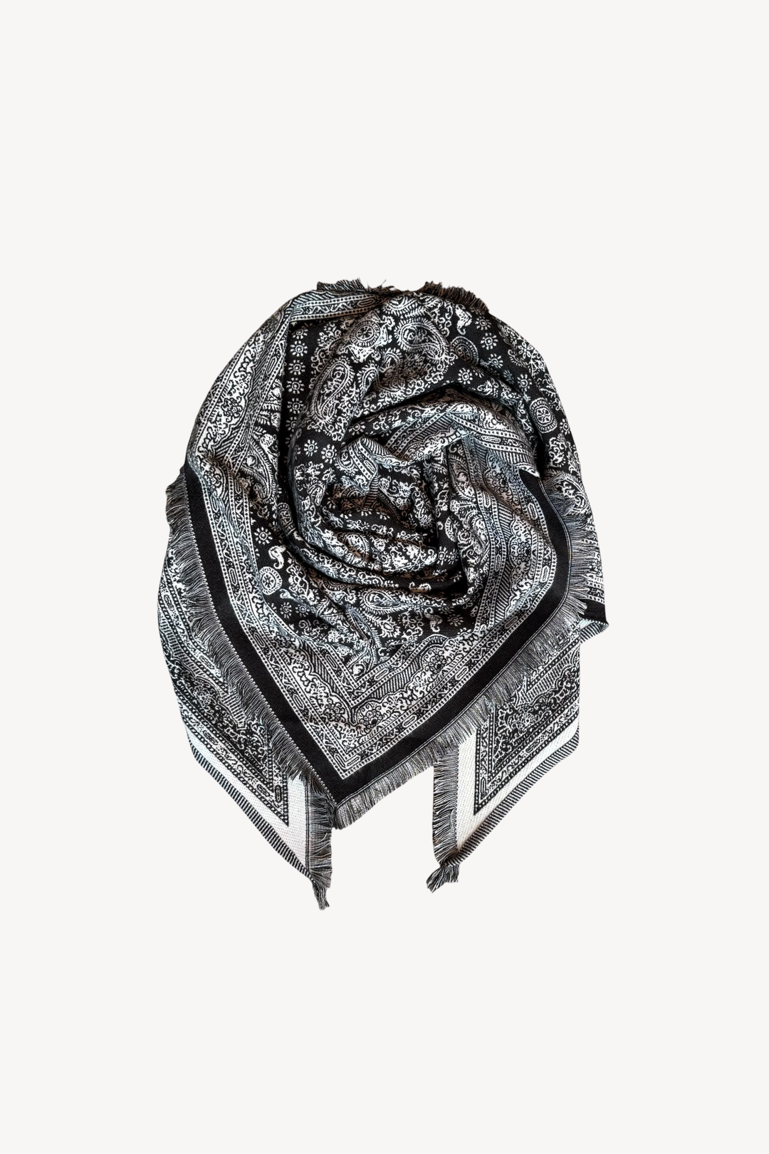 Charlene trekantskjerf paisley