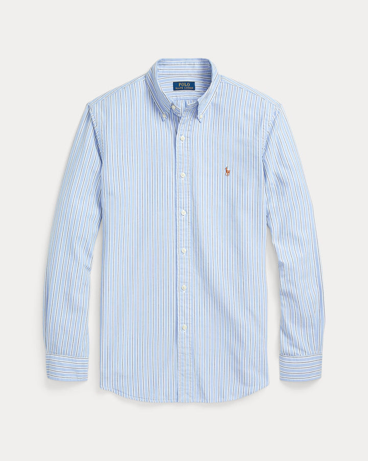 Custom Fit Striped Oxford Shirt