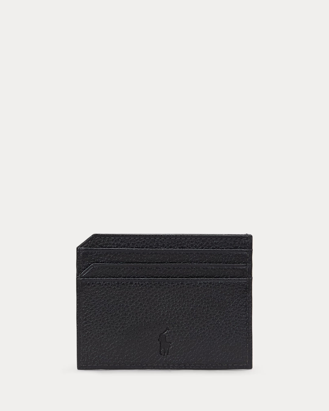 Pebbled Leather Card Case