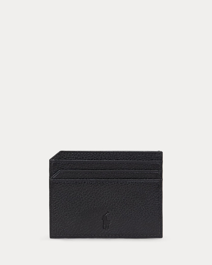 Pebbled Leather Card Case