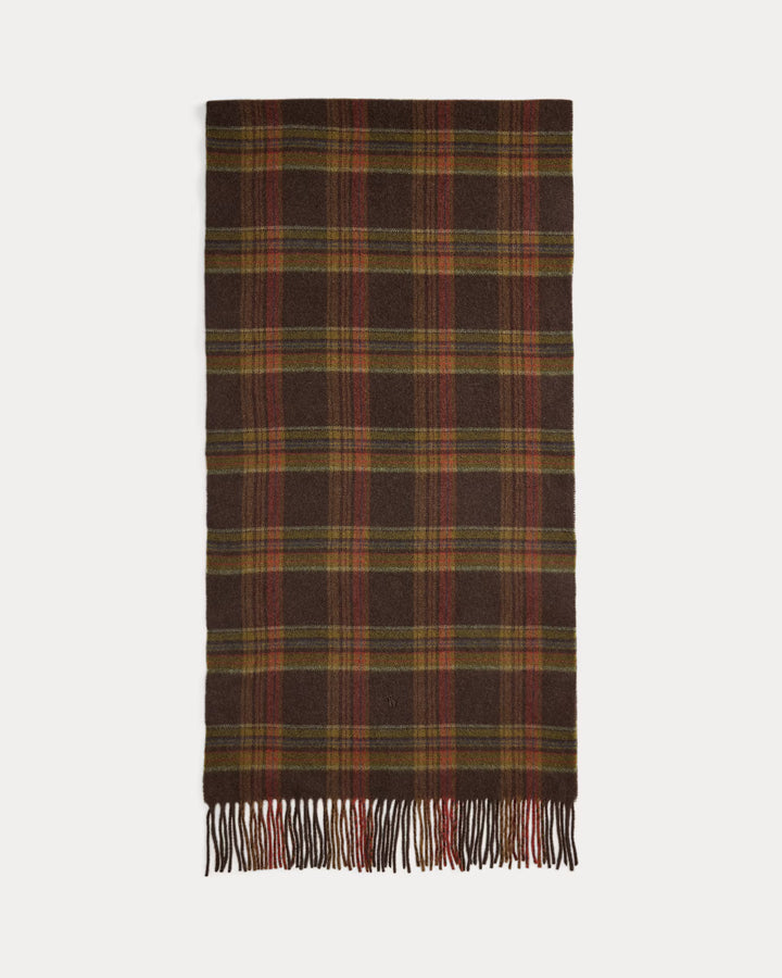 OVRSZD PLAID-SCARF