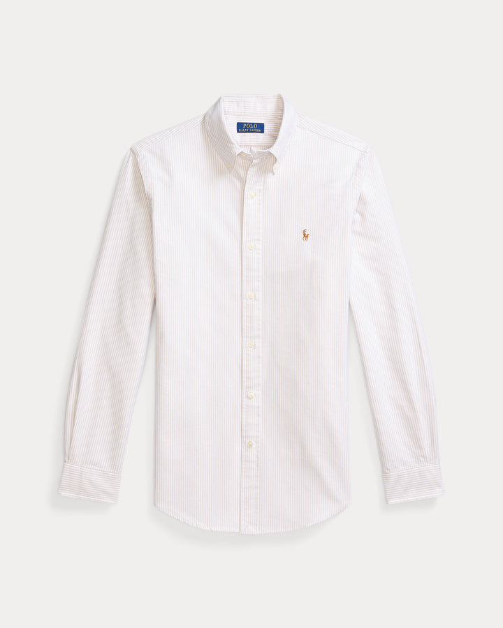 POLO RALPH LAUREN Custom Fit Striped Oxford Shirt