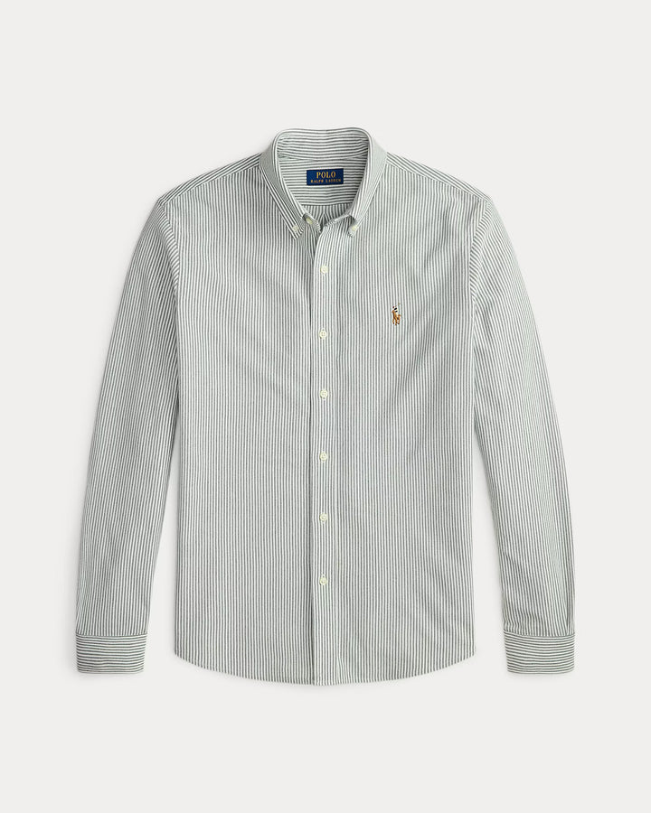 POLO RAPLH LAUREN Striped Knit Oxford Shirt