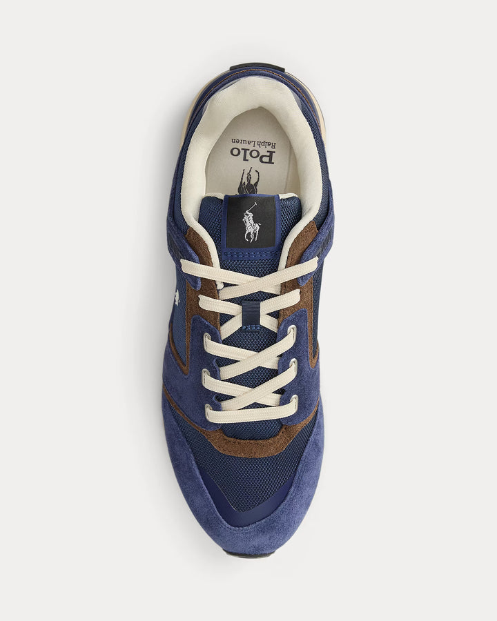 POLO RALPH LAUREN Train 89 V2 Suede-Panelled Trainer