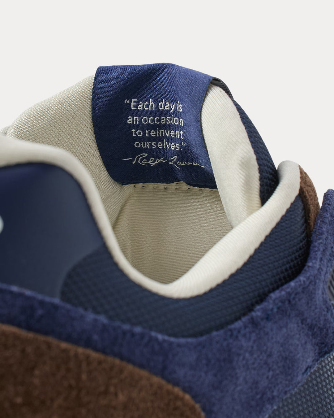 POLO RALPH LAUREN Train 89 V2 Suede-Panelled Trainer