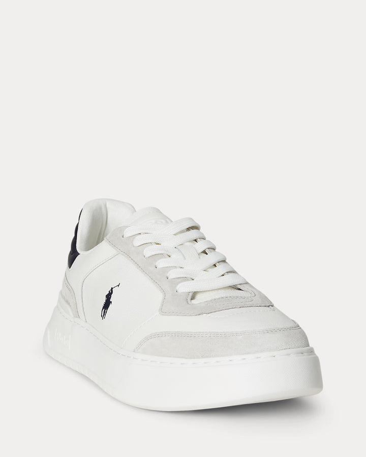 POLO RALPH LAUREN RLite Sport Leather-Suede Trainer
