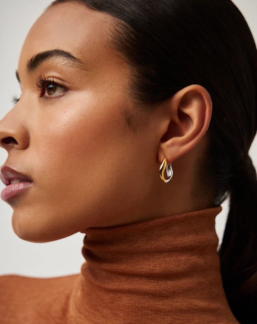 SAVI SIGNATURE SMALL HOOP EARRINGS