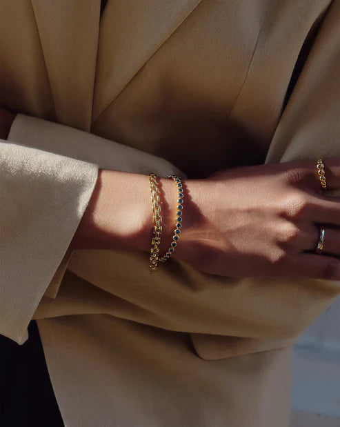 TIMEPIECE LINK CHAIN BRACELET