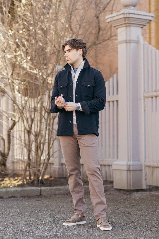 Andrew Jersey Overshirt