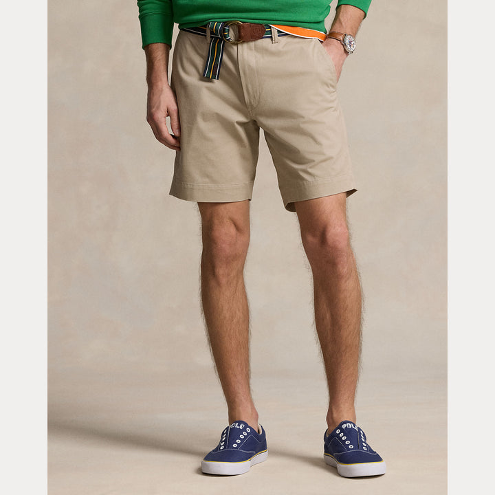 STRETCH STRAIGHT FIT CHINO SHORT