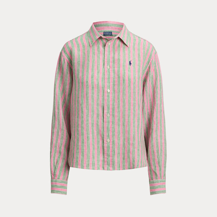 N WD CRP ST-LONG SLEEVE-BUTTON FRONT SHIRT