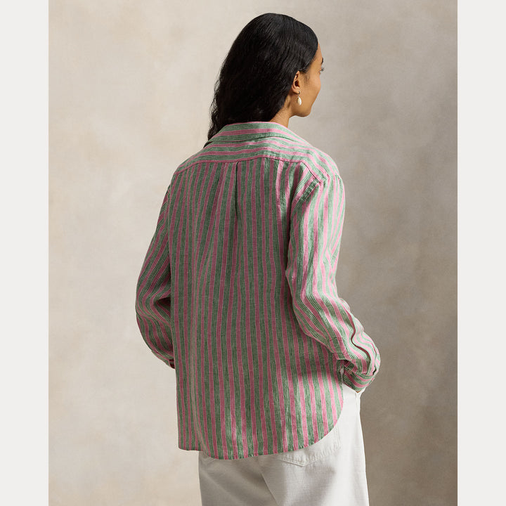 N WD CRP ST-LONG SLEEVE-BUTTON FRONT SHIRT