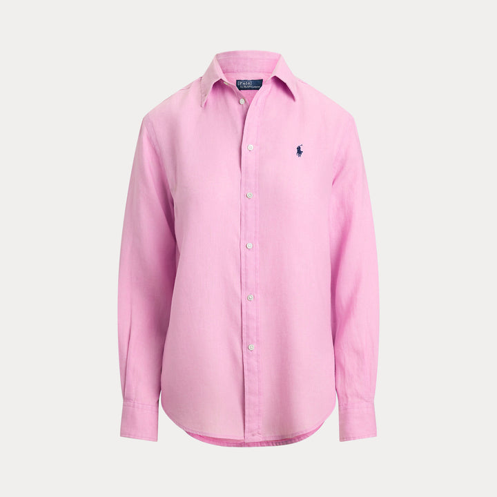 CLASSIC-LONG SLEEVE-BUTTON FRONT SHIRT