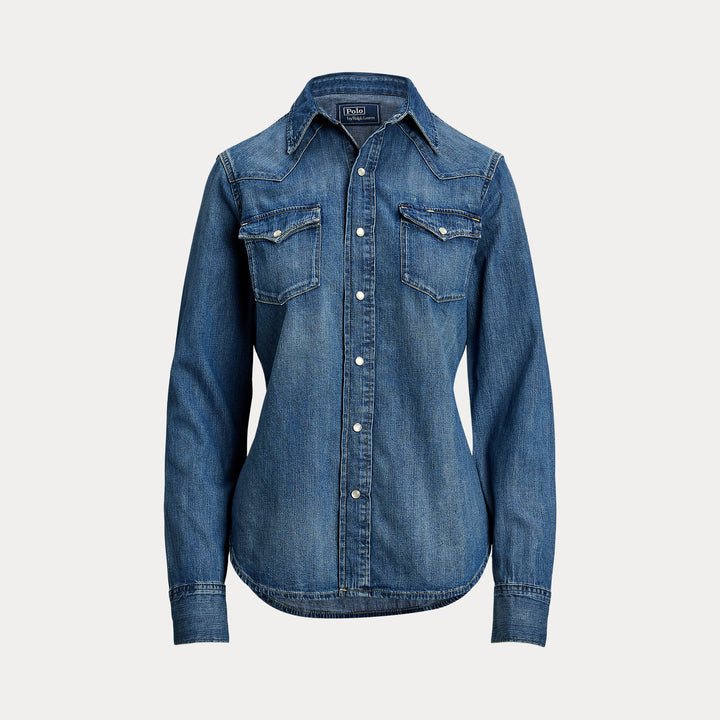 STANDARD-LONG SLEEVE-BUTTON FRONT SHIRT