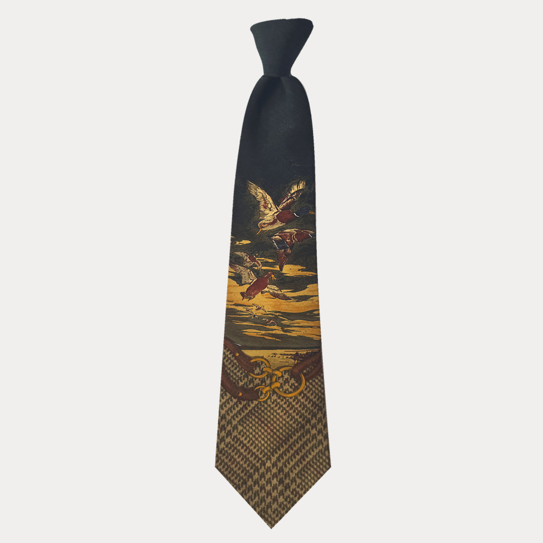 WOVEN-NECK TIE