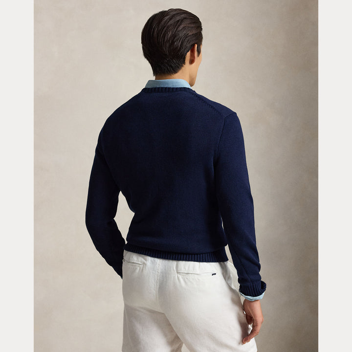 COTTON CREWNECK SWEATER