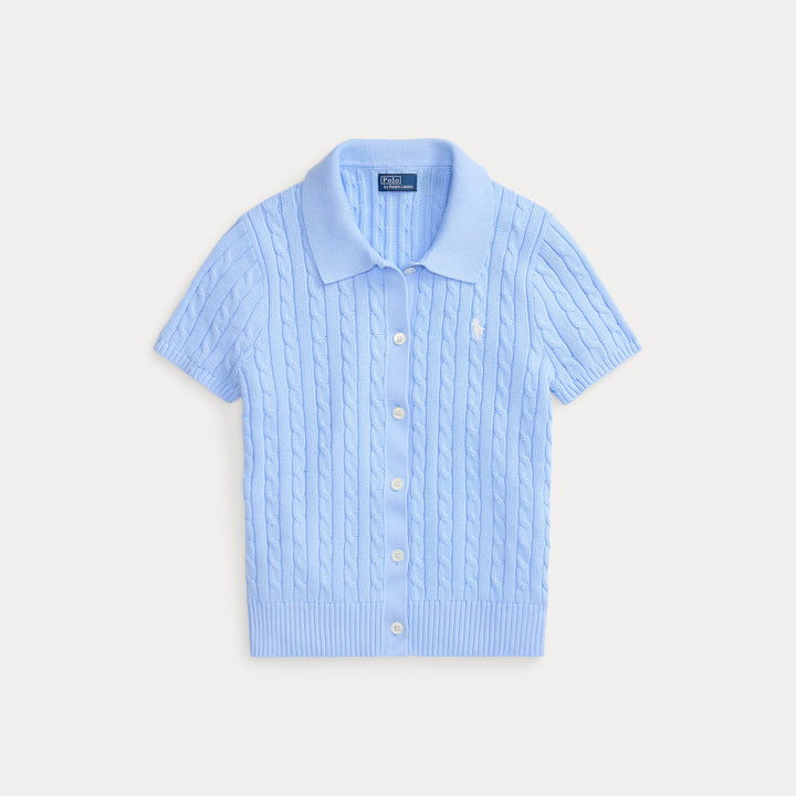SHORT SLEEVE-CARDIGAN