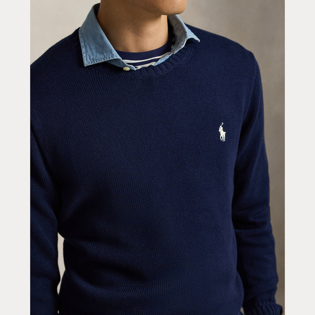 COTTON CREWNECK SWEATER