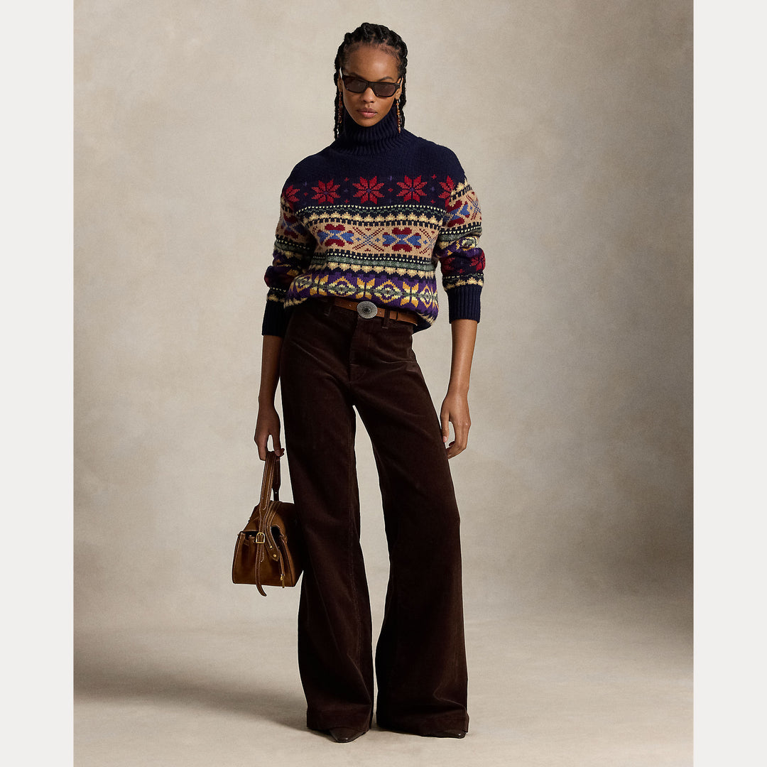 Woven-Flare-Pants