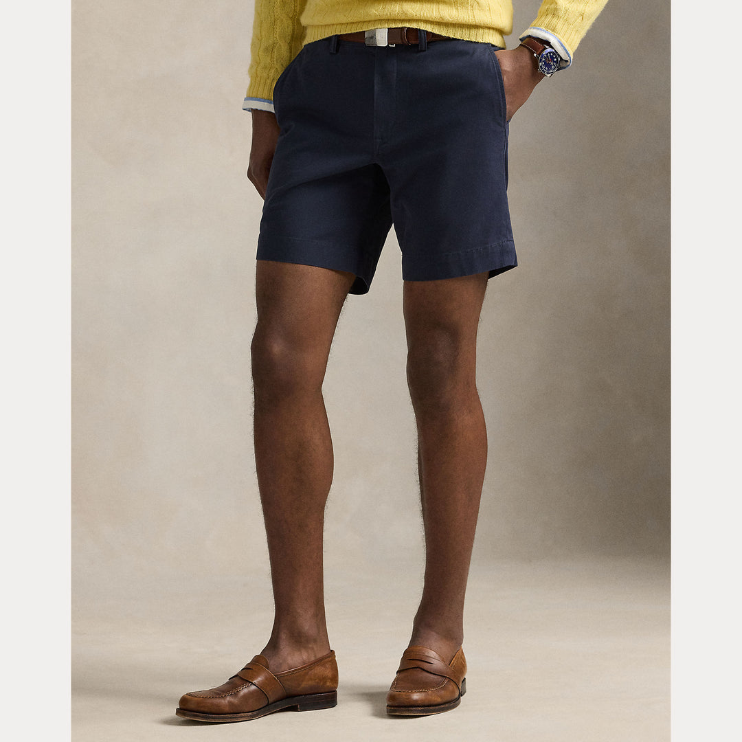 STRETCH STRAIGHT FIT CHINO SHORT