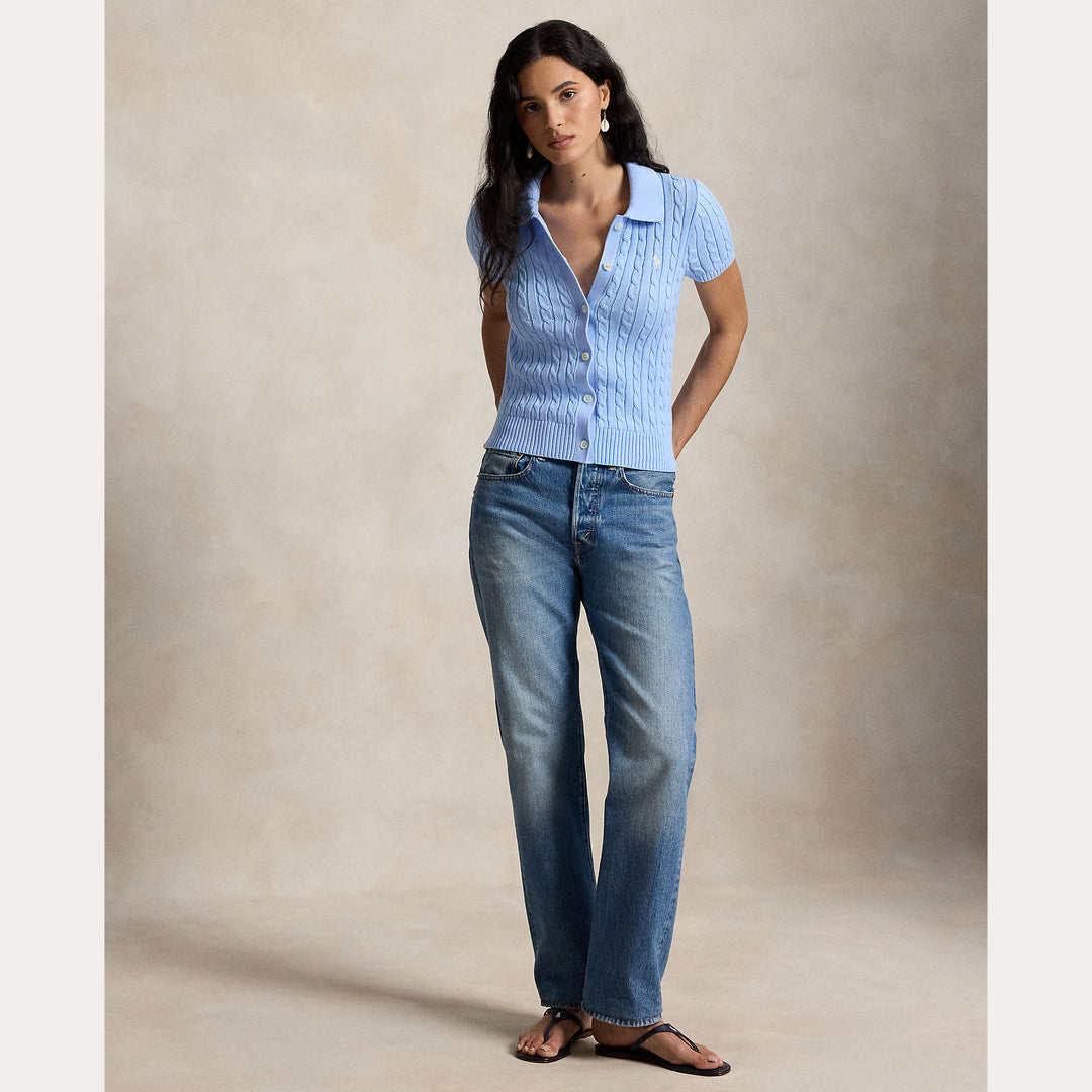 SHORT SLEEVE-CARDIGAN
