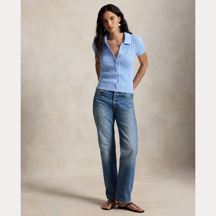SHORT SLEEVE-CARDIGAN